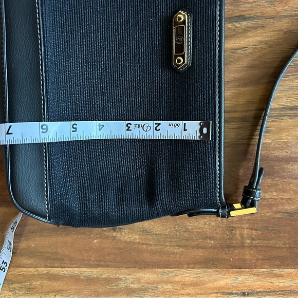 🖤🖤🖤🖤Woven Black Shoulder Bag 🖤🖤🖤🖤 - Picture 7 of 8